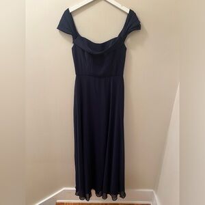 Vow’d Women’s Maxi Bridesmaid/Formal Dress Navy Blue Size 2-R